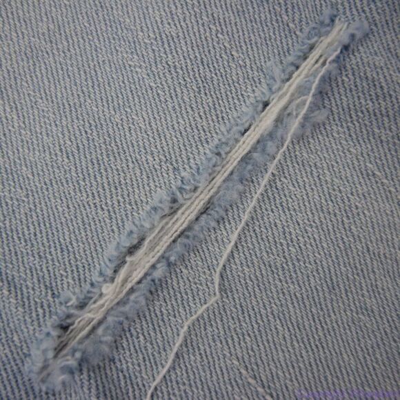 NWT Madewell The High-Rise Slim Crop Boyjean‎ Dumas Wash Ripped Edition, size 24 - Picture 8 of 16